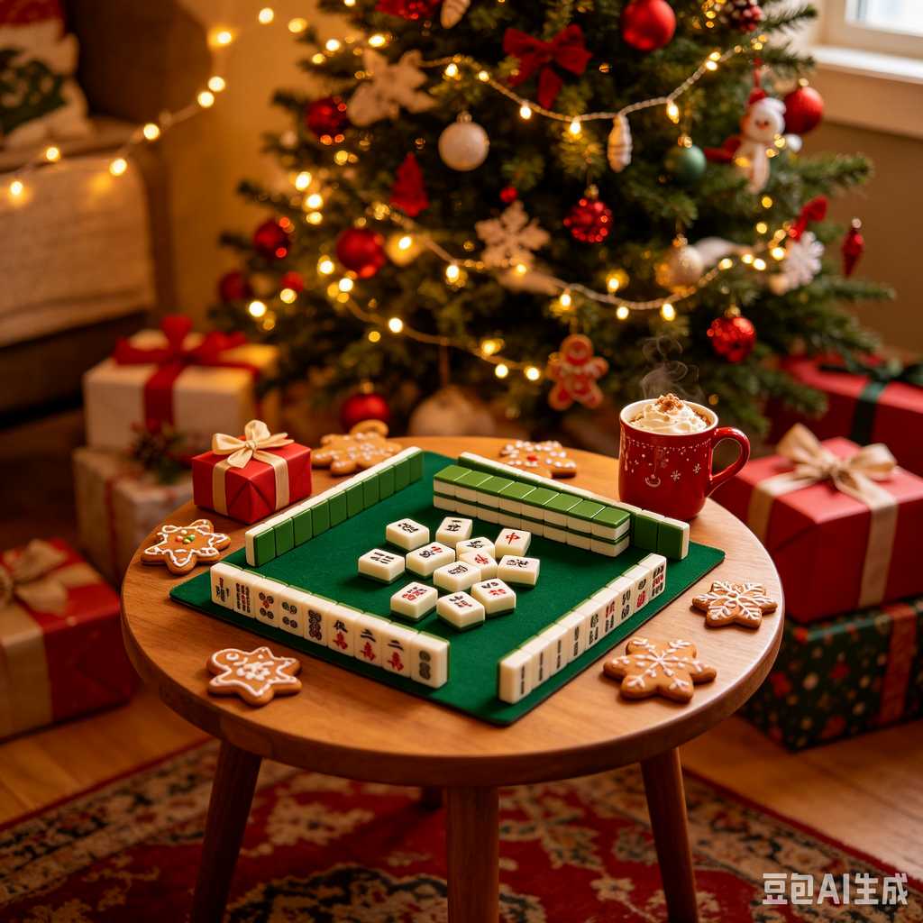 floral design mahjong set